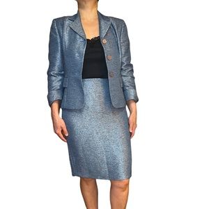 Le Suit Petite Jacket/Skirt Set